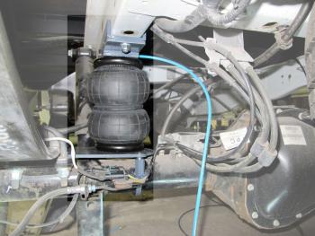 26 399 р. Комплект вспомогательной пневмоподвески на заднюю ось Aride (полный или задний привод, односкатный) Ford Transit 4  дорестайлинг (2014-2021). Увеличить фотографию 3
