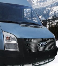 Декоративные вставки решетки радиатора Novline Ford Transit цельнометаллический фургон (2006-2014)