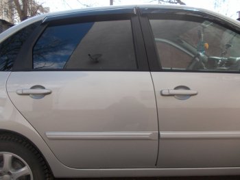 369 р. Накладки на ручки дверей Style Лада Гранта 2190 седан дорестайлинг (2011-2017) (Неокрашенные). Увеличить фотографию 3