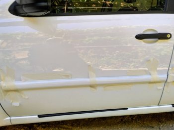 1 999 р. Комплект молдингов Софи Datsun on-DO дорестайлинг (2014-2019) (Неокрашенные). Увеличить фотографию 3