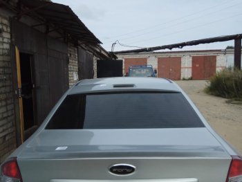 4 499 р. Козырёк на заднее стекло Concept (с вырезом)  Ford Focus  2 (2004-2011) (Неокрашенный). Увеличить фотографию 8