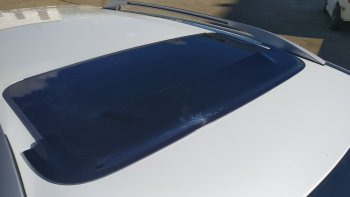 Универсальный дефлектор люка Hyundai Solaris RB дорестайлинг седан  (2010-2014) CA Plastic (940 мм). (Classic полупрозрачный)Цена: 1 899 р.. Увеличить фотографию 3