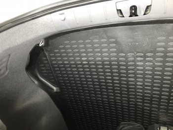 1 579 р. Коврик в багажник Element (полиуретан) (седан) Volvo S40 MS седан дорестайлинг (2004-2007) (Черный). Увеличить фотографию 9