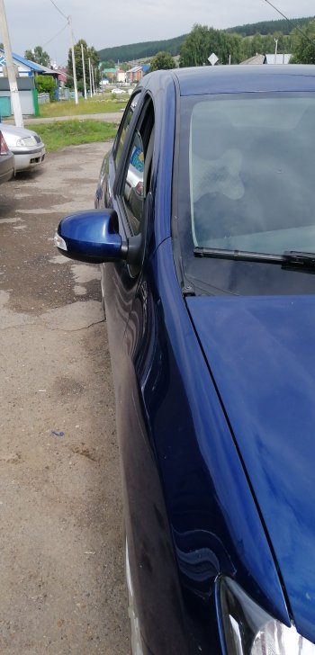 5 599 р. Правое боковое зеркало заднего вида SAT (обогрев, поворот, датчик температуры, 9 контактов)  Renault Logan  2 - Sandero  (B8) (Неокрашенное). Увеличить фотографию 3