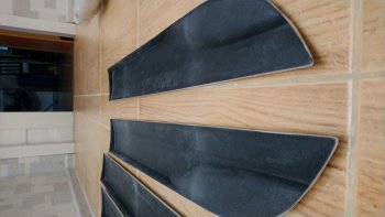 1 749 р. Комплект нижних молдингов на дверь Софи-2 Лада Гранта 2191 лифтбэк дорестайлинг  (2013-2017) (Неокрашенные). Увеличить фотографию 10