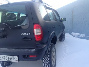 1 799 р. Арки крыльев Кураж 2 Chevrolet Niva 2123 дорестайлинг (2002-2008) (Неокрашенные). Увеличить фотографию 6