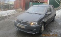 4 249 р. Передний бампер Классик 2  Renault Logan  1 (2004-2010) (Неокрашенный). Увеличить фотографию 5