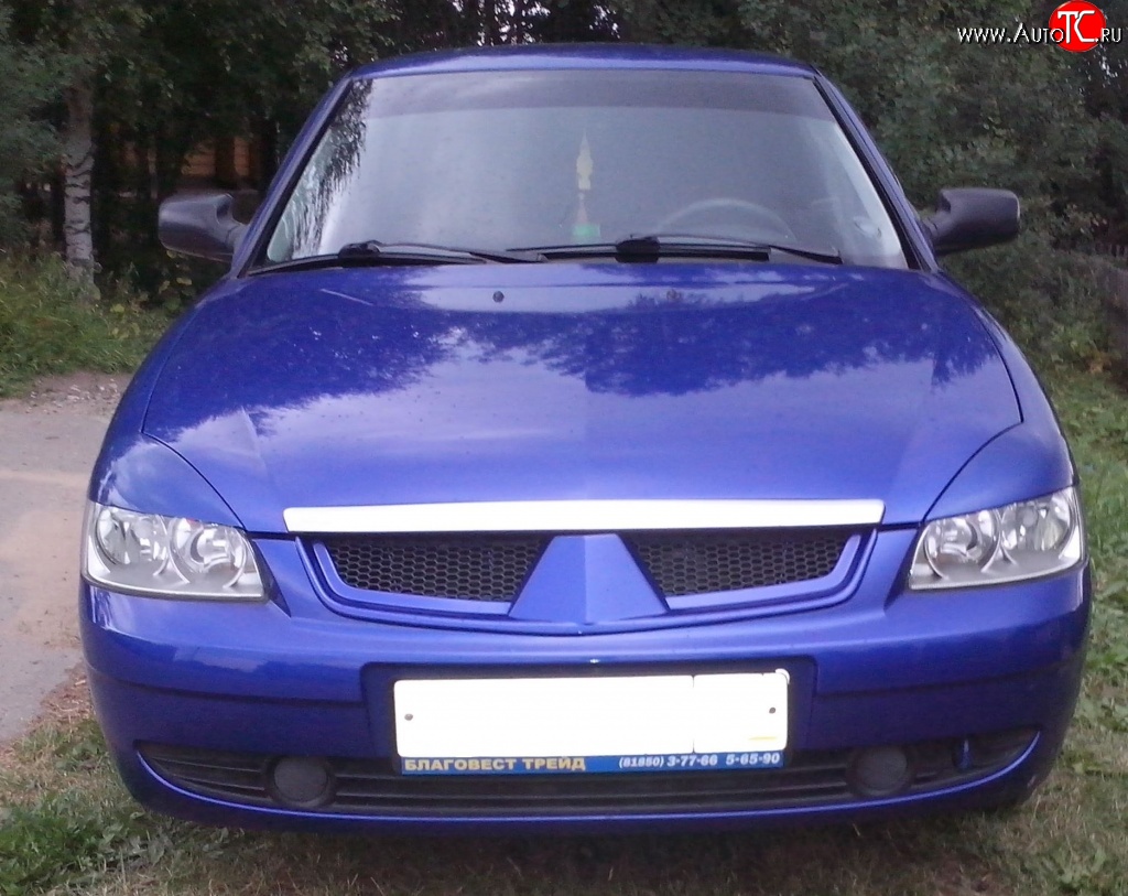 749р Решётка радиатора Car.t MMC Style Лада Приора 2170 седан 2007, 2008,  2009 - 2011, 2012, 2013, 2014 Неокрашенная купить