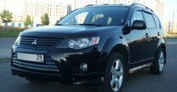 3 099 р. Пороги накладки Sport  Mitsubishi Outlander  XL (2005-2009) (Неокрашенные). Увеличить фотографию 11