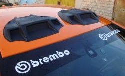 Воздухозаборник Rally на капот KIA Sorento (UM/Prime) 3 поколение дорестайлинг (2014-2018). (Неокрашенный)Цена: 569 р.. Увеличить фотографию 7