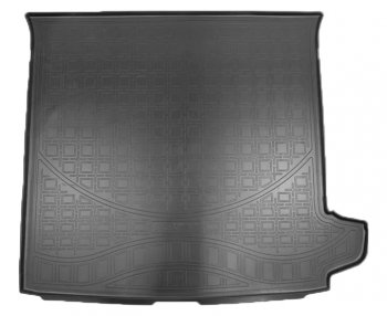 2 299 р. Коврик в багажник Norplast (сложенный 3 ряд) GAC GS8 (2016-2023) (Черный). Увеличить фотографию 1