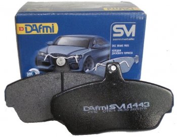Колодка переднего дискового тормоза DAFMI (SM) ГАЗ ГАЗель 3302 1-ый рестайлинг бортовой  (2003-2010)