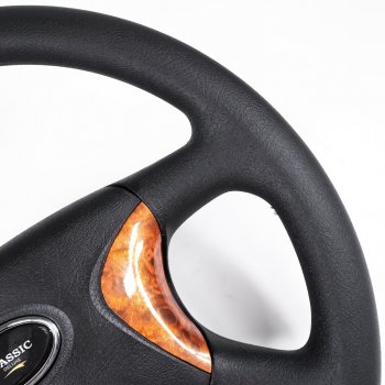 3 699 р. Рулевое колесо ClassicDelux (Ø420 мм)  ГАЗ 3306 - Соболь  2752 (Дерево). Увеличить фотографию 4