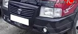 2 949 р. Передний бампер Бизнес ГАЗ ГАЗель 3302 дорестайлинг шасси (1994-2002) (Неокрашенный). Увеличить фотографию 1