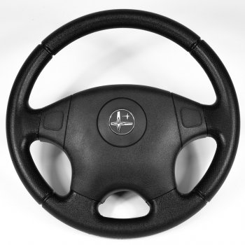 2 649 р. Рулевое колесо (Ø380 мм) УНИВЕРСАЛ ГАЗ Соболь 2310 дорестайлинг шасси (1998-2002). Увеличить фотографию 1