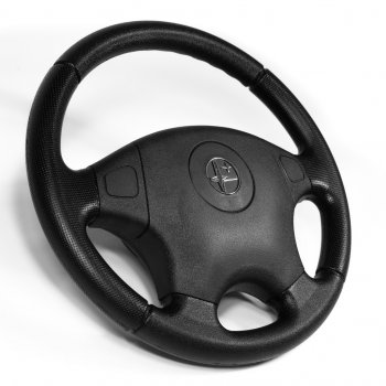 2 649 р. Рулевое колесо (Ø380 мм) УНИВЕРСАЛ ГАЗ Соболь 2310 дорестайлинг шасси (1998-2002). Увеличить фотографию 2