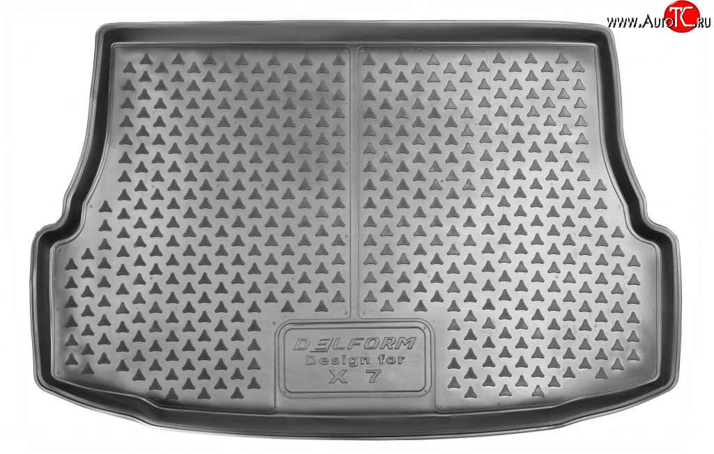 1 099 р. Коврик в багажник Delform (полиуретан)  Geely Emgrand X7 (2011-2015)