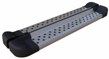 10 699 р. Алюминиевые порожки для ног Сити Стайл  Great Wall Hover H3 (2014-2016). Увеличить фотографию 2