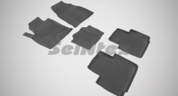 Износостойкие коврики в салон с высоким бортом SeiNtex Premium 4 шт. (резина) Haval H2 1 (2014-2020)