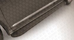 Алюминиевые пороги Slitkoff Optima Black Haval (Хавал) H6 (Н6)  1 (2014-2017) 1