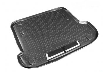 Коврик багажника Norplast Unidec Great Wall Hover H5 (2010-2017)  (Черный с погрузочным ковриком (фартуком))