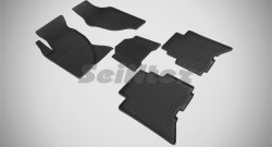 Износостойкие коврики в салон с рисунком Сетка TDA SeiNtex Premium 4 шт. (резина) Great Wall Hover H5 (2010-2017)