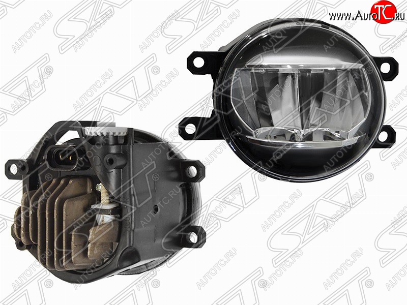 1 499 р. Правая противотуманная фара SAT (LED) Lexus RX 350 AL10 дорестайлинг (2008-2012)