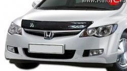 Дефлектор капота NovLine Honda Civic 8 FD дорестайлинг, седан (2005-2008)