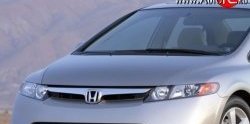 10 799 р. Пластиковый капот Standart  Honda Civic  8 (2005-2011). Увеличить фотографию 1