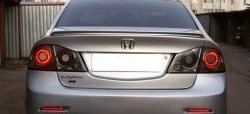 5 499 р. Лип спойлер Драйв Honda Civic 8 FD дорестайлинг, седан (2005-2008) (Неокрашенный). Увеличить фотографию 1
