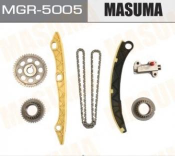 7 899 р. Комплект цепи ГРМ (цепь, гидронатяжитель, планка, успокоитель, шестерни) MASUMA  Honda Civic  8 (2005-2011). Увеличить фотографию 1
