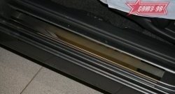 2 249 р. Накладки на внутренние пороги Souz-96 Honda Civic 8 FD рестайлинг седан (2009-2011). Увеличить фотографию 2