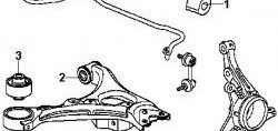 449 р. Полиуретановая втулка стабилизатора передней подвески Точка Опоры (24,2 мм) Honda Civic 8 FD дорестайлинг, седан (2005-2008). Увеличить фотографию 2