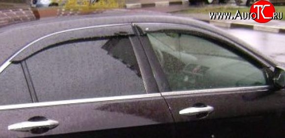 999 р. Комплект дефлекторов окон (ветровиков) 4 шт. (седан) Russtal  Honda Accord  7 седан CL (2002-2005)