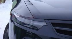 1 149 р. Реснички на фары Tuning-Sport  Honda Accord  8 седан CU (2008-2011) (Неокрашенные). Увеличить фотографию 1