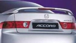 5 499 р. Спойлер CT Honda Accord 7 седан CL рестайлинг (2005-2008) (Неокрашенный). Увеличить фотографию 2