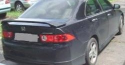 5 499 р. Спойлер CT Honda Accord 7 седан CL рестайлинг (2005-2008) (Неокрашенный). Увеличить фотографию 1
