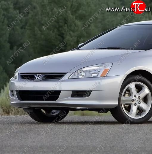 8 199 р. Бампер передний (купе, USA) TYG  Honda Accord  7 седан CL (2002-2008) (Неокрашенный)
