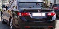3 499 р. Козырёк на заднее стекло Tuning-Sport  Honda Accord  8 седан CU (2008-2011) (Неокрашенный). Увеличить фотографию 1