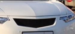 5 349 р. Решётка радиатора Sport 3  Honda Accord ( 8 седан CU,  8 универсал CW) (2011-2013) (Неокрашенная). Увеличить фотографию 4