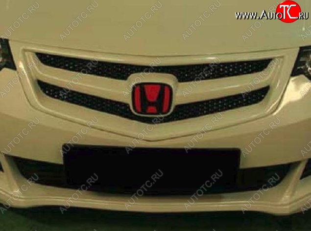 5 399 р. Решётка радиатора Sport Style Honda Accord CU седан дорестайлинг (2008-2011) (Неокрашенная)