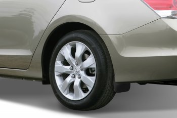 215 р. Задние брызговики Frosch  Honda Accord  8 седан CU (2008-2011). Увеличить фотографию 1