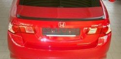 5 099 р. Накладка крышки багажника Elegance (липспойлер)  Honda Accord  8 седан CU (2008-2011) (Неокрашенный). Увеличить фотографию 6