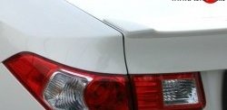 5 099 р. Накладка крышки багажника Elegance (липспойлер)  Honda Accord  8 седан CU (2008-2011) (Неокрашенный). Увеличить фотографию 7