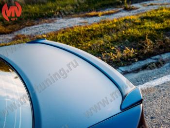 Лип спойлер на крышку багажника MV-Tuning  Honda Accord  8 (2008-2013) (Неокрашенный)Цена: 3 599 р.. Увеличить фотографию 4