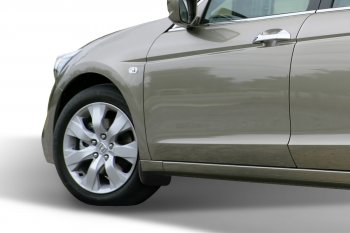 2 699 р. Брызговики Frosch седан (optimum)  Honda Accord  8 седан CU (2008-2011) (Передние). Увеличить фотографию 2