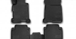 Комплект ковриков в салон Element 4 шт. (полиуретан) Honda (Хонда) Accord (Аккорд)  9 седан CR (2013-2020) 9 седан CR дорестайлинг, рестайлинг