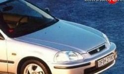 10 339 р. Пластиковый капот Standart Honda Civic 6 EJ,EK,EM дорестайлинг, хэтчбэк 3 дв. (1995-1998). Увеличить фотографию 1