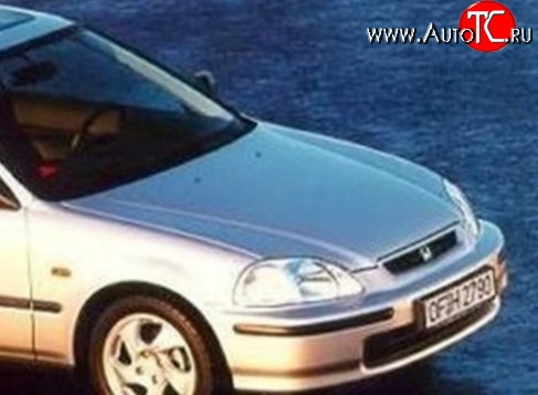 10 339 р. Пластиковый капот Standart Honda Civic 6 EJ,EK,EM дорестайлинг, хэтчбэк 3 дв. (1995-1998)