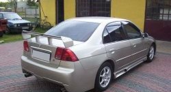 22 899 р. Задний бампер Jaguar Honda Civic 7 ES дорестайлинг, седан (2000-2003). Увеличить фотографию 1